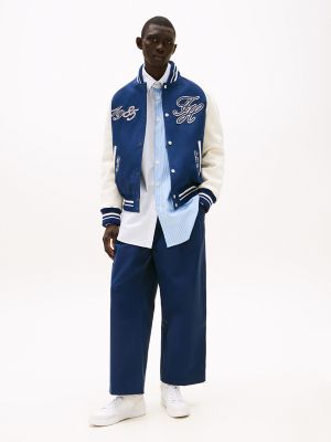 Wide-Leg Stretch Chino