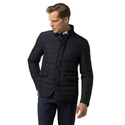 tommy hilfiger quilted hooded coat