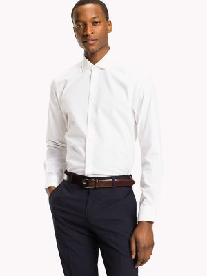 tommy hilfiger dress shirts athletic fit