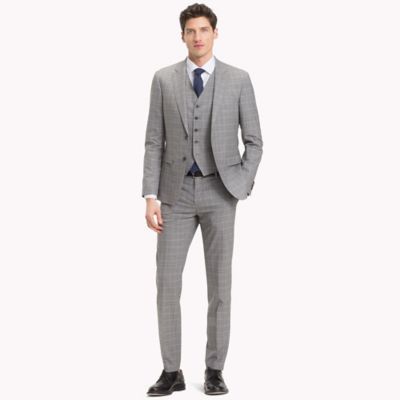 tommy hilfiger slim suit