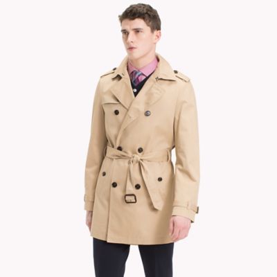 tommy hilfiger double breasted trench coat