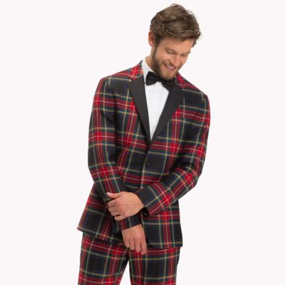 tommy hilfiger tartan jacket