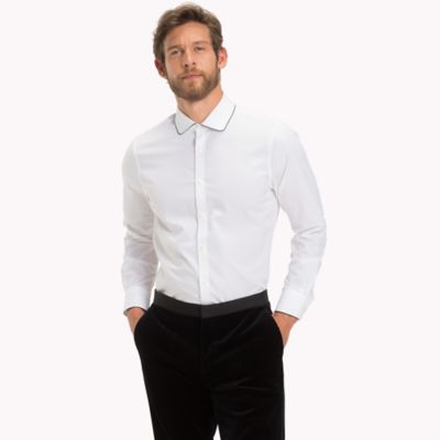 tommy hilfiger tuxedo shirt