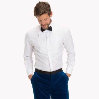 tommy hilfiger tuxedo shirt