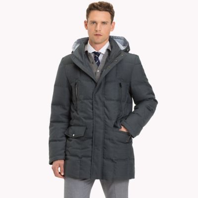 tommy hilfiger hooded down parka