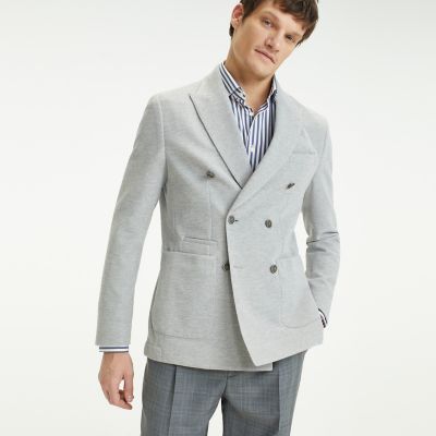 tommy hilfiger double breasted blazer