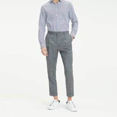 tommy hilfiger check trousers