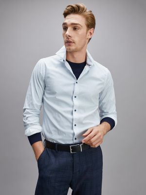 tommy hilfiger athletic fit stretch dress shirt