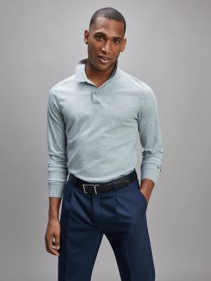 tommy hilfiger slim fit long sleeve polo