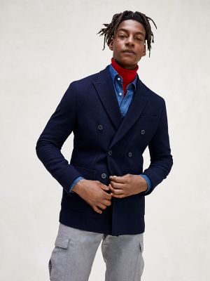 Slim Fit Double Breasted Blazer | Tommy 