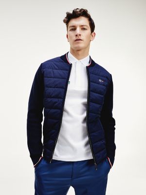 tommy hilfiger mixed media jacket