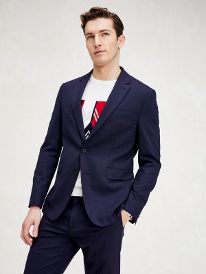 tommy hilfiger slim fit blazer