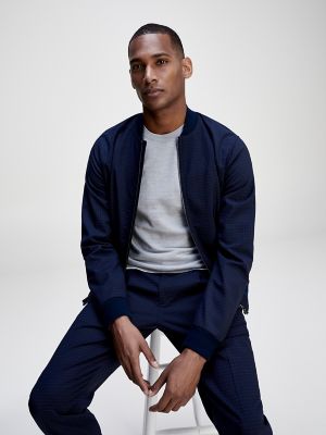 tommy hilfiger wool bomber jacket