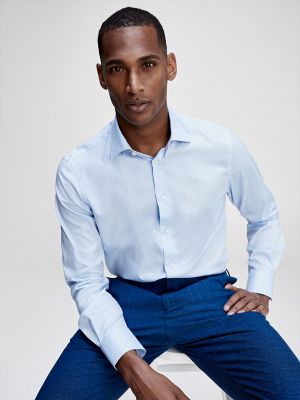 tommy hilfiger dress shirts athletic fit