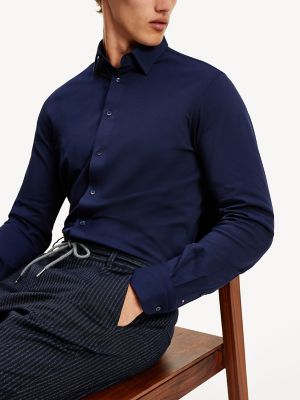 tommy hilfiger fitted dress shirt