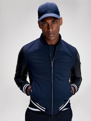 tommy hilfiger mixed media jacket