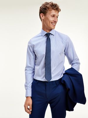 tommy hilfiger athletic fit stretch dress shirt