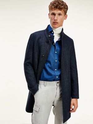 Houndstooth Overcoat | Tommy Hilfiger