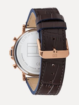 Tommy hilfiger watch outlet mens rose gold