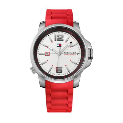 Tommy hilfiger clearance watch red