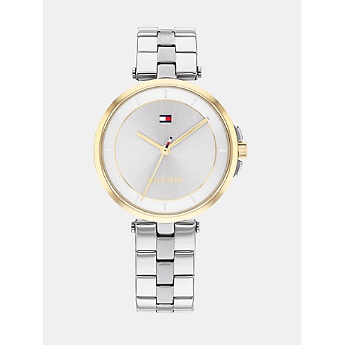 Two-Tone Gold and Stainless Steel Bracelet Watch | Tommy Hilfiger