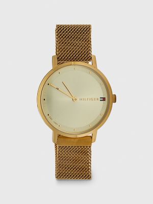 Tommy hilfiger cheap gold watch