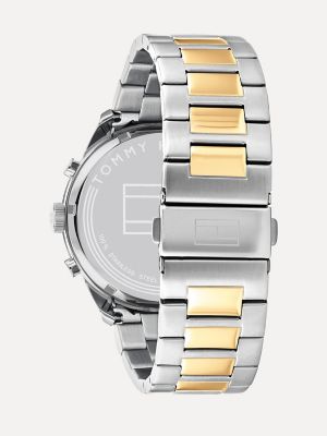 Sub-Dials Watch Hilfiger with Tommy Bracelet | Two-Tone