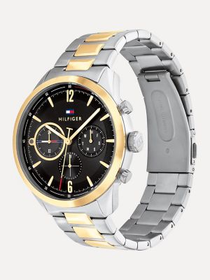Sub-Dials Watch with Two-Tone Bracelet | Tommy Hilfiger
