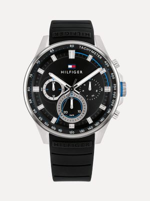 Tommy hilfiger 2024 watch rubber strap