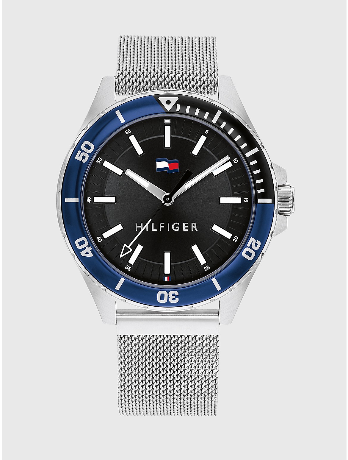 Tommy Hilfiger Men's Sport Watch with Magnetic Strap - Black