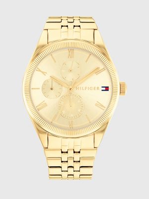 Tommy hilfiger womens gold hot sale watch