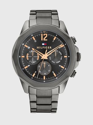 Tommy hilfiger gunmetal on sale watch