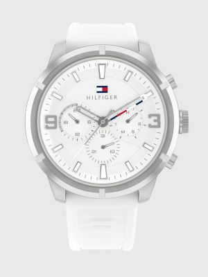 Tommy hilfiger men's silicone sport cheap watch