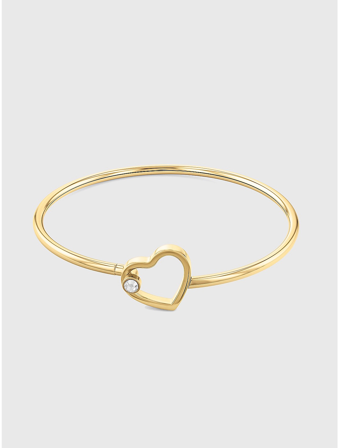 Tommy Hilfiger Women's Gold-Tone Heart Bracelet - Metallic