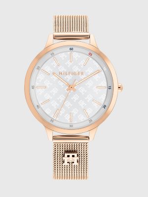 Tommy hilfiger watch 2024 mens rose gold