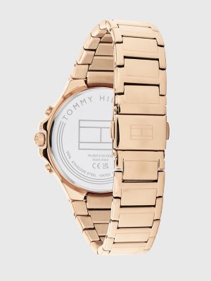 Sport Watch with Carnation Gold Bracelet | Tommy Hilfiger