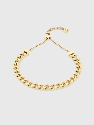 Tommy hilfiger chain link deals bracelet in gold