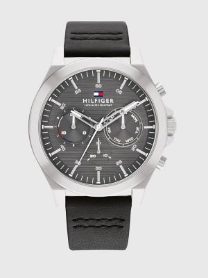 Contemporary Watch with Leather Strap | Tommy Hilfiger