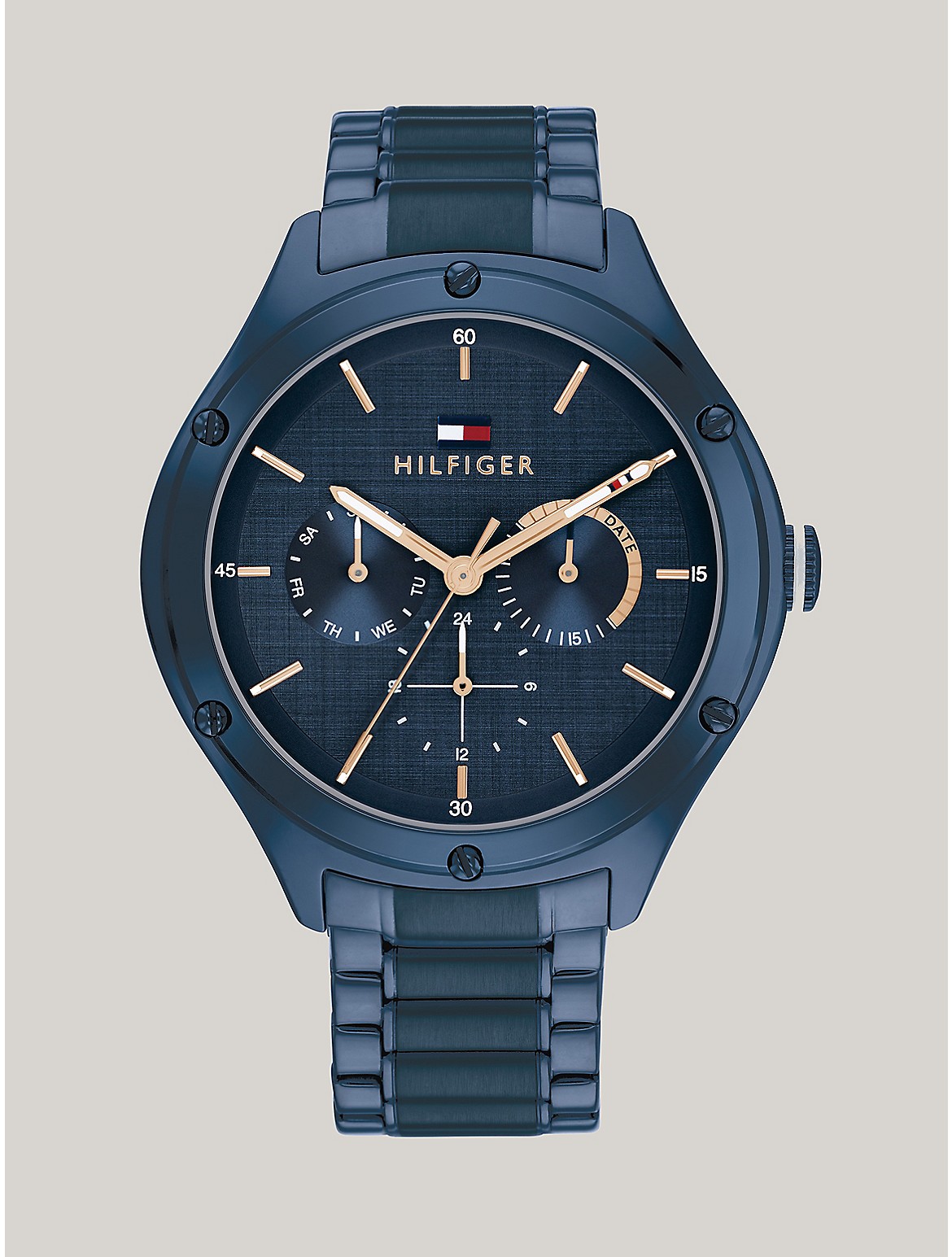 Tommy Hilfiger Sport Watch With Blue Ion
