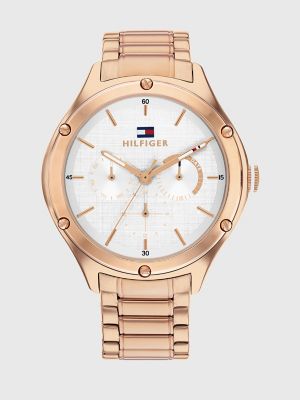 Tommy hilfiger women's store rose gold watch