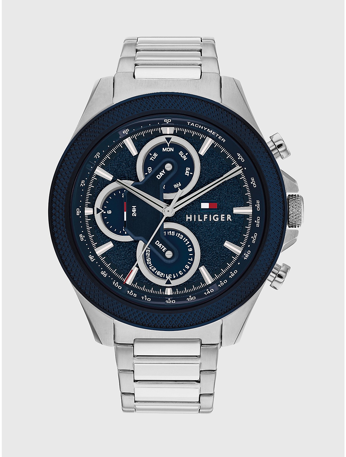 TOMMY HILFIGER SPORT WATCH WITH STAINLESS STEEL BRACELET