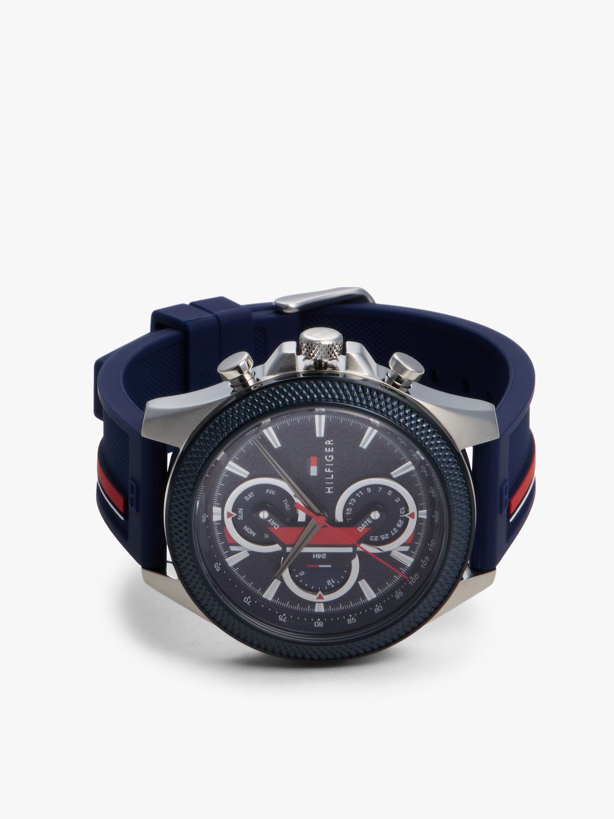 46MM Sport Watch with Signature Strap — Dark Blue
