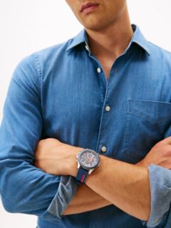 46MM Sport Watch with Signature Strap — Dark Blue 4
