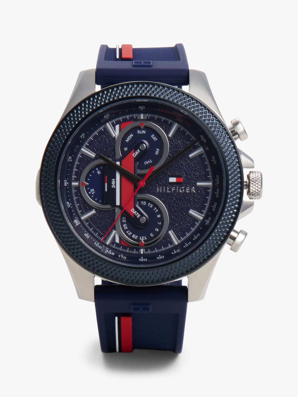 46MM Sport Watch with Signature Strap — Dark Blue