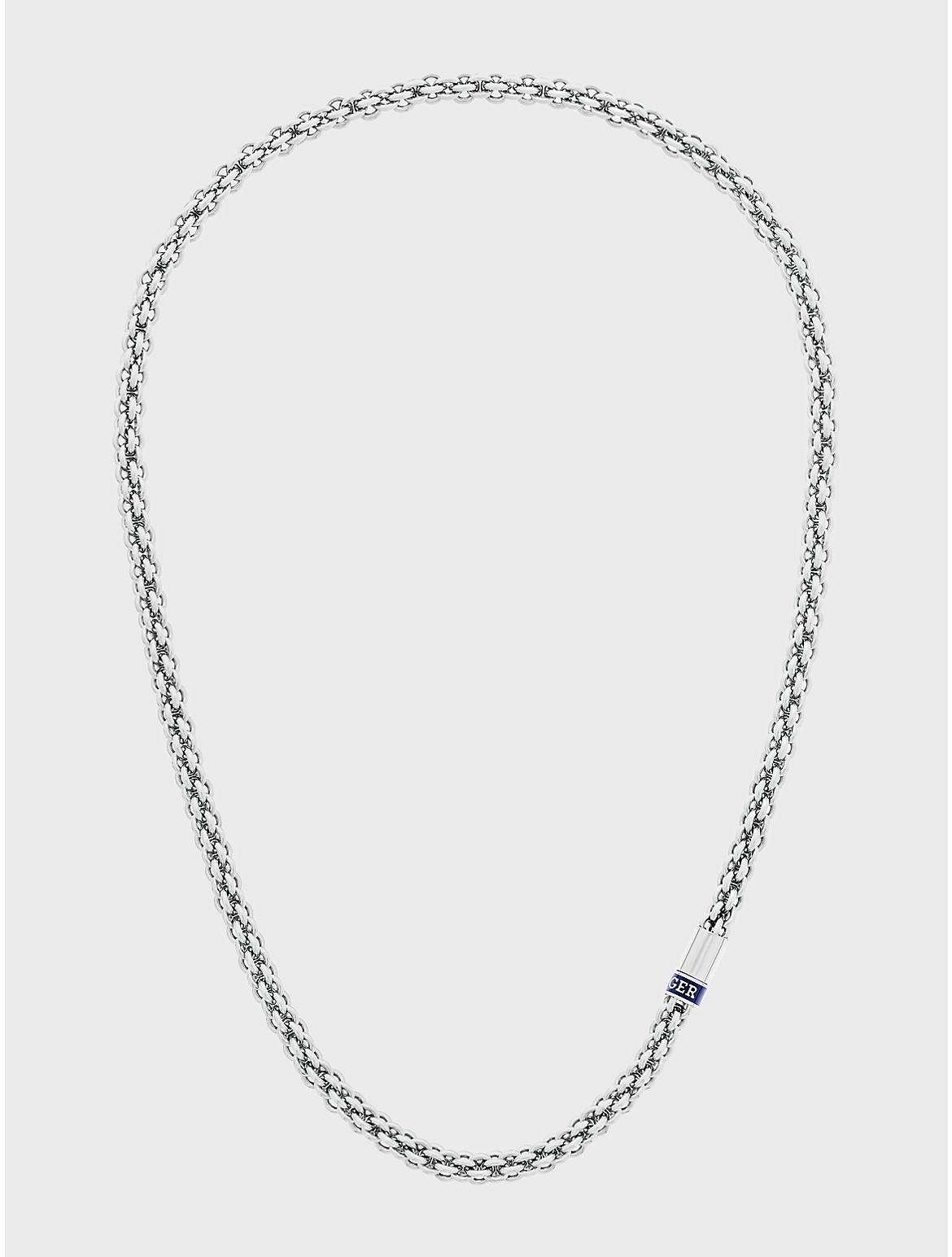 Tommy Hilfiger Men's Intertwined Chain Necklace - Metallic - OS