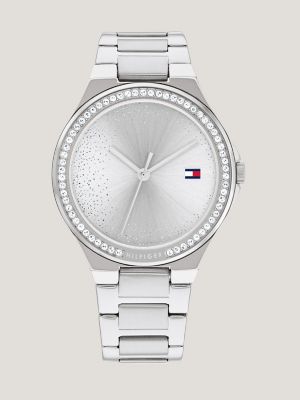 Tommy hilfiger watch women's stainless sales steel bracelet