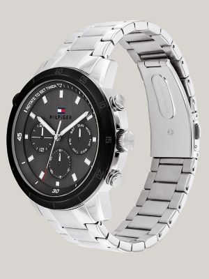 Tommy | Hilfiger Black Bezel Casual with Watch