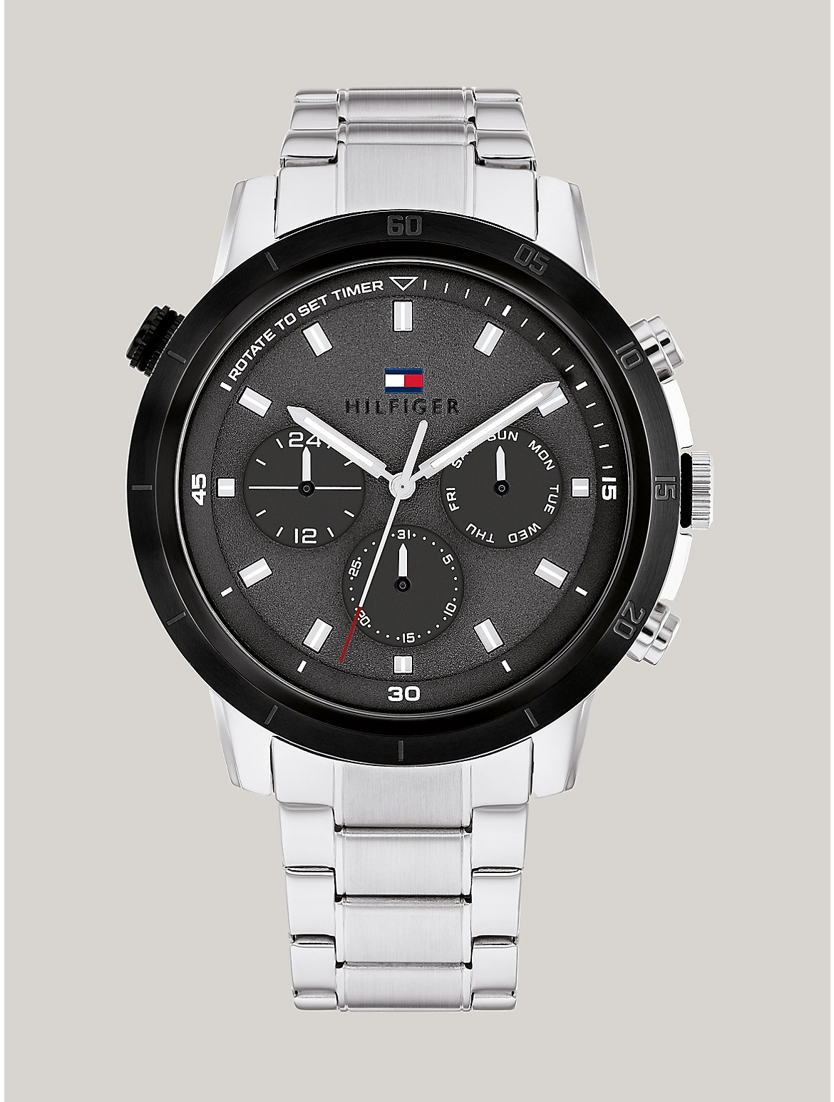Tommy Hilfiger Men's Casual Watch with Black Bezel