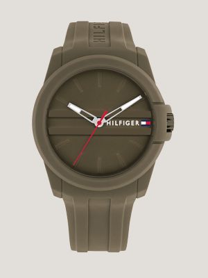 Tommy hilfiger sport watch with hot sale silicone strap