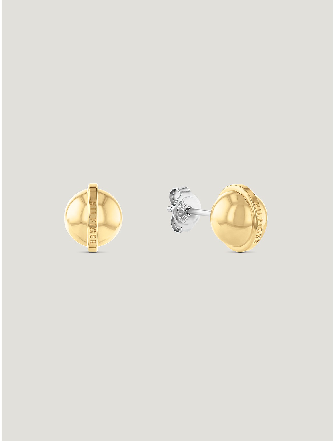 Tommy Hilfiger Women's Gold-Tone Orb Earring
